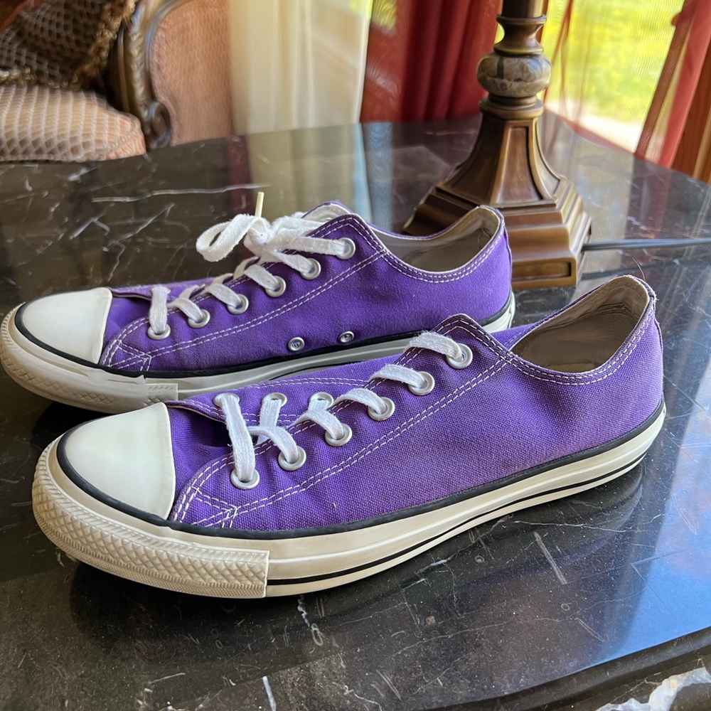 Purple Converse